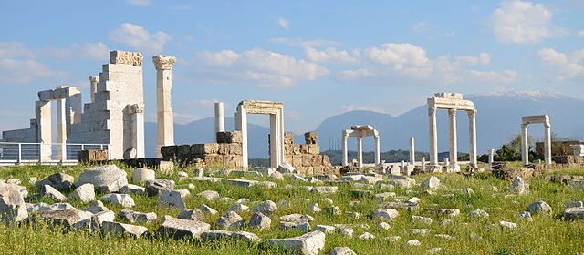 The baths of Laodicea on the Lycus