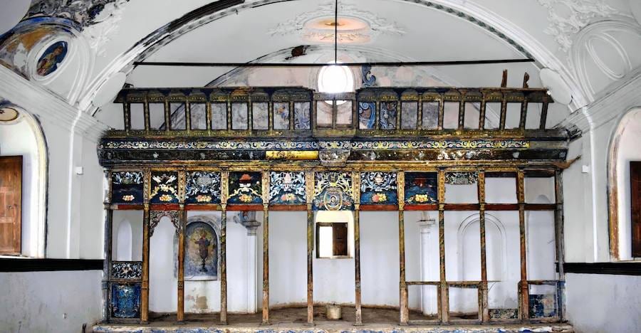 The old Greek Orthodox church of Şirince near Ephesus, emptied of its congregation in the 1923 population exchange